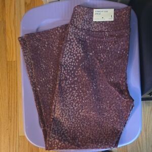 Soft Surroundings Multicolor Patterned Ankle Pants